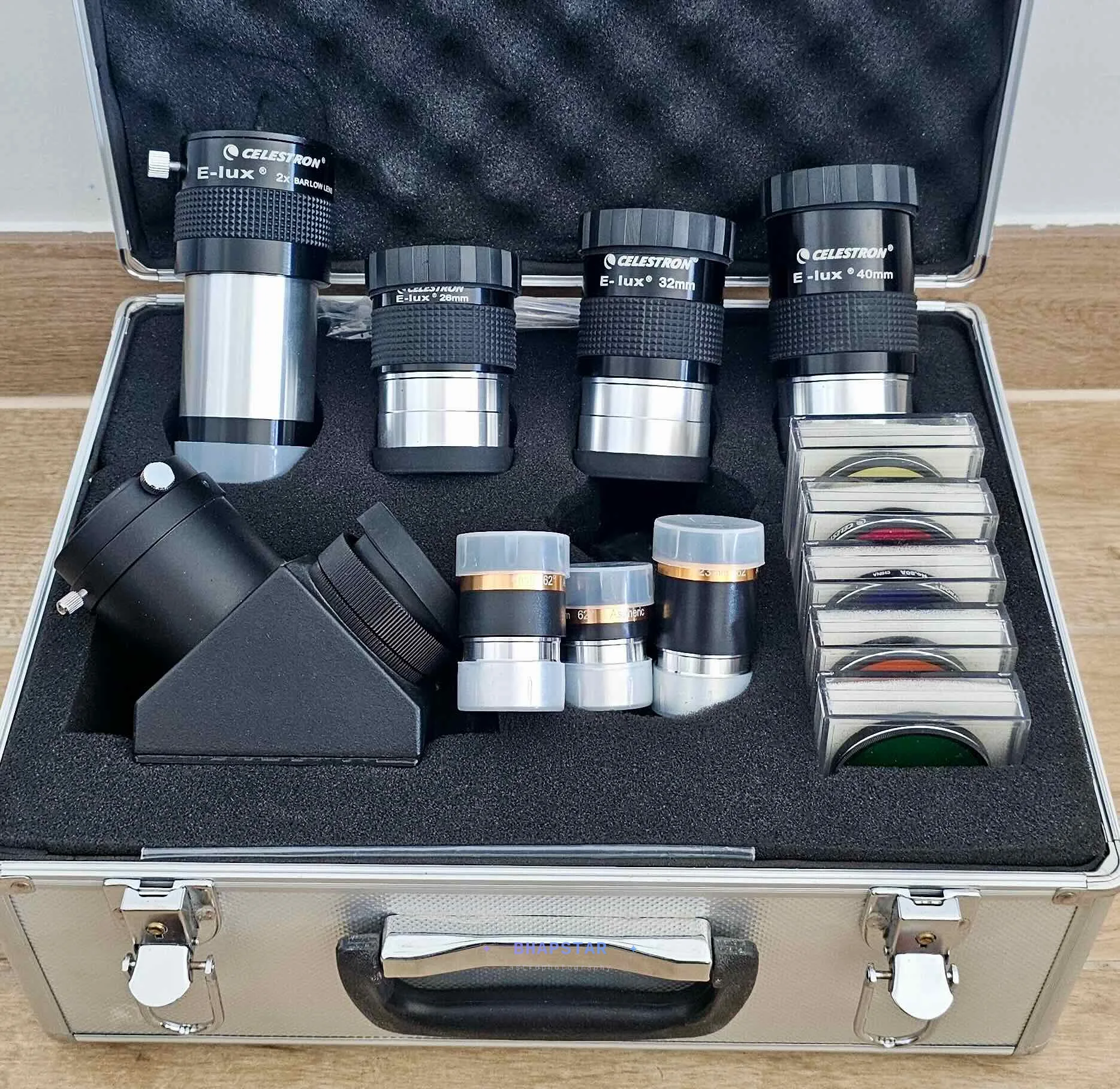Celestron 2 inch eyepiece and filter kit for visual observing 1